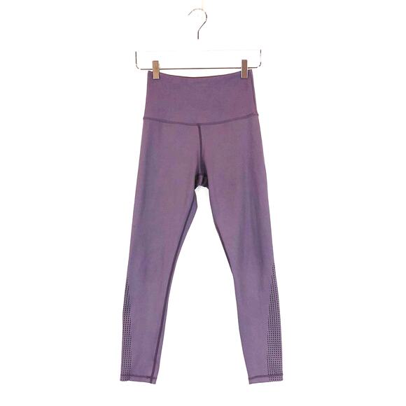 Zyia Flame Light & Tight High-Rise Leggings In Plum Size XS Active Gym Yoga - Picture 3 of 10